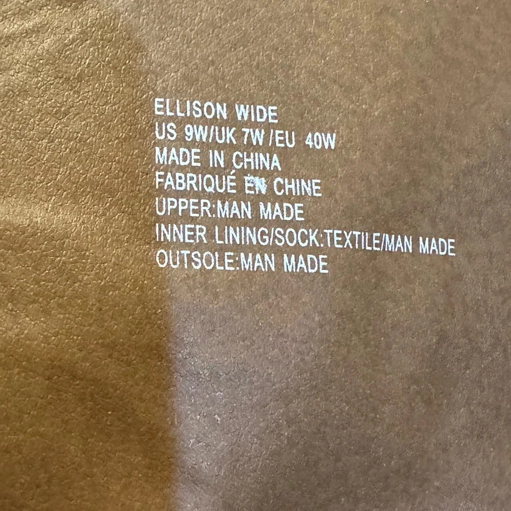 Ellison Winter Block over the knee boots‎ knee high boots camel color 7Wide